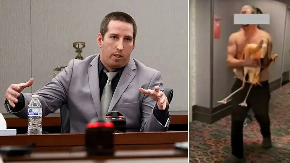 Las Vegas tourist found guilty of harming flamingo at iconic hotel in drunken encounter caught on video
