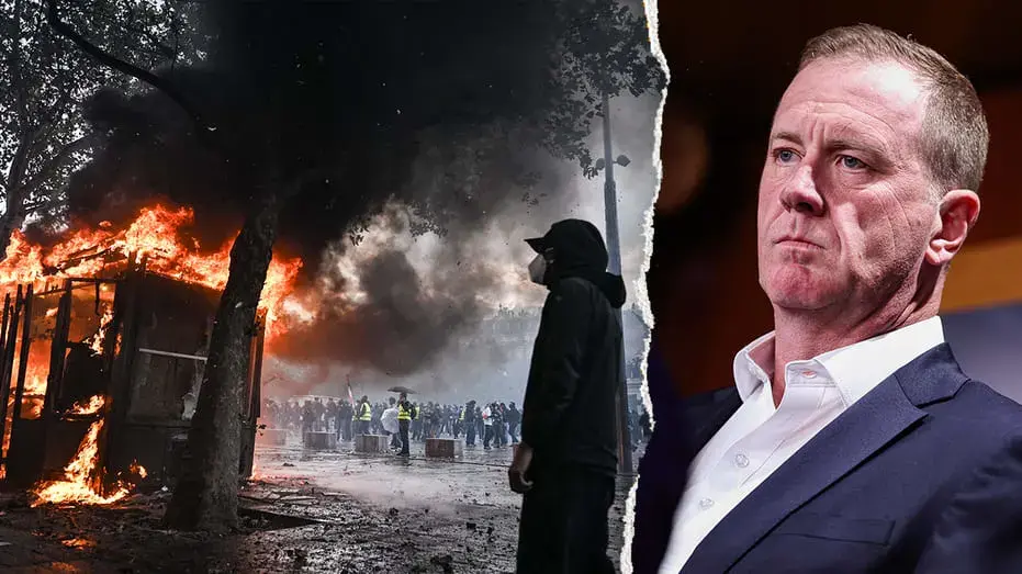 France in flames is preview of what 'DSA' Democrats want for US, senator warns