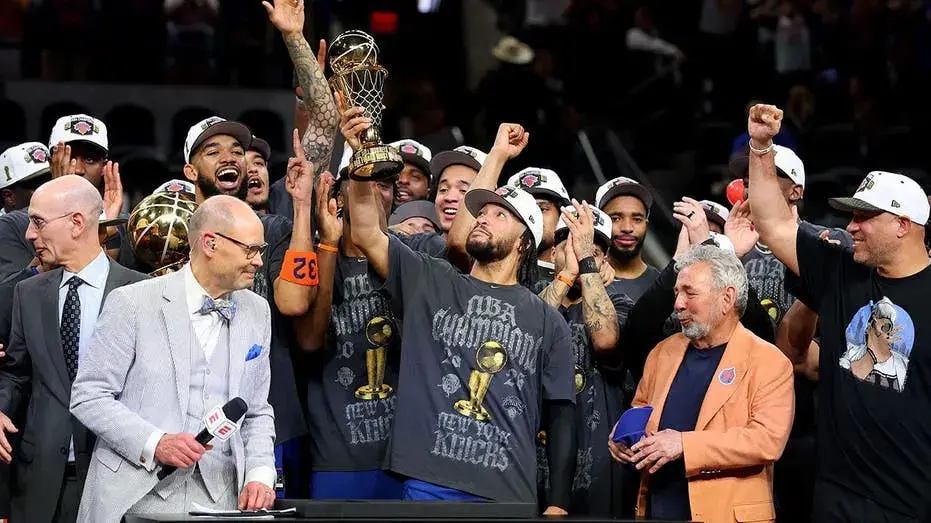 Knicks superfans name their newborn 'Knickson Fyve' to honor historic NBA championship run