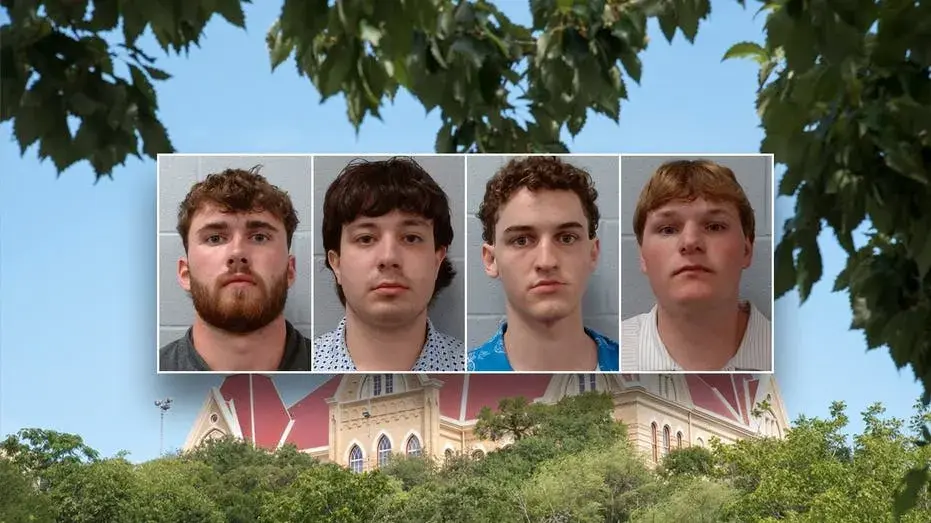 Four fraternity pledges arrested on hazing allegations after teen forced into truck: cops