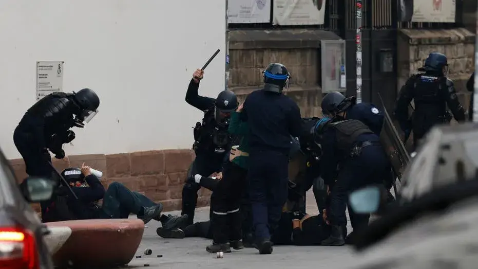 135 people arrested across France as police find potential weapons on protestors, official says