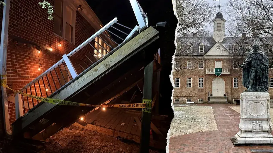 College homecoming party turns to chaos as deck collapses, leaving at least 28 people injured