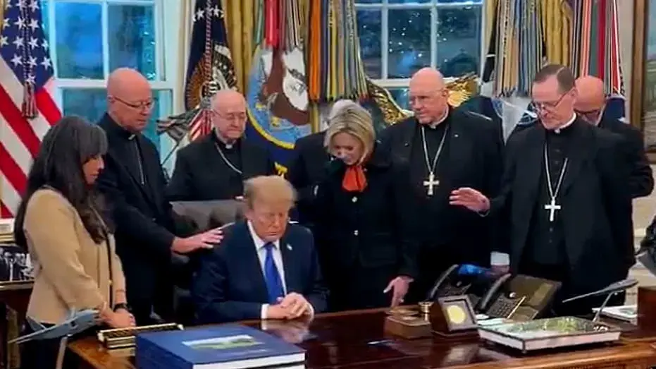 White House defends Trump after archbishop calls prayer moment 'manipulated' ahead of midterms