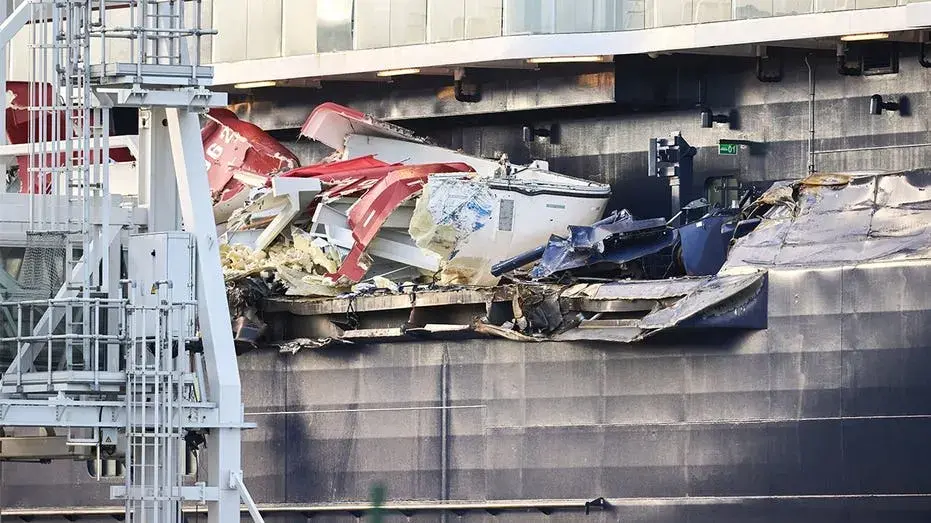 Cruise vacation comes to crashing halt as ship slams into 2 cargo vessels
