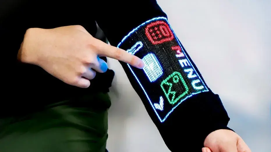 Your next shirt could have a built-in touchscreen