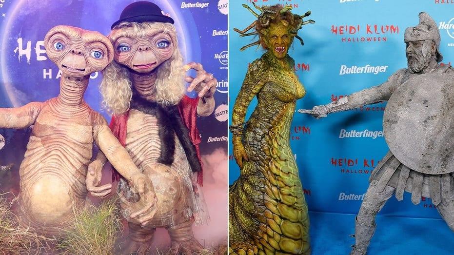 Heidi Klum leads celebs with over-the-top couples' Halloween costumes through the years